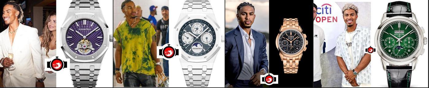 Inside the Dazzling Watch Collection of MLB Star Francisco Lindor